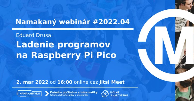 Ladenie programov na Raspberry Pi Pico - banner Ladenie programov na Raspberry Pi Pico - banner
